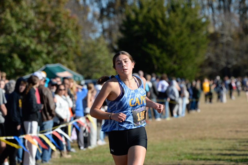 Claudia Stazzone of Cape records a time of 20:07.
