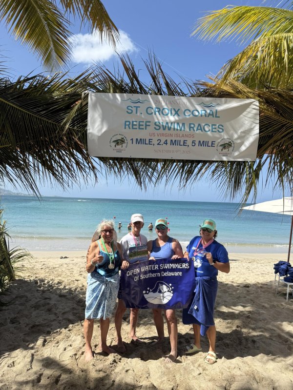 Local swimmers collect awards in St. Croix