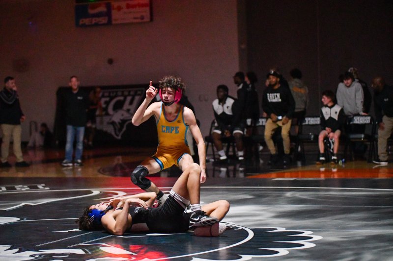 Austin Guerrieri after winning at 126.