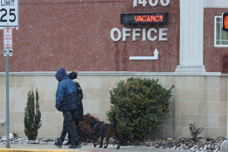 There was room at the inn for people on a snowy Sunday in Dewey Beach. BILL SHULL PHOTO