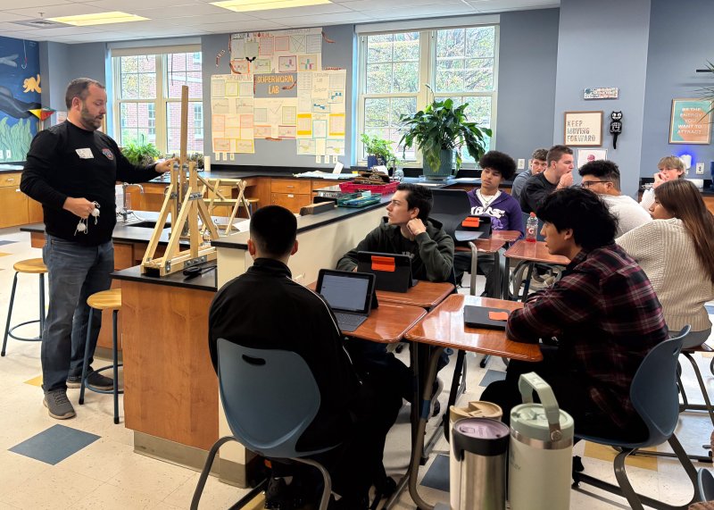 Punkin Chunkin lesson brings physics to life at Cape High