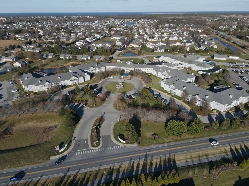 Owners of The Moorings at Lewes retirement community have asked Sussex County for a zoning change to facilitate a project to tear down eight homes and make way for construction of 66 units. NICK ROTH PHOTO