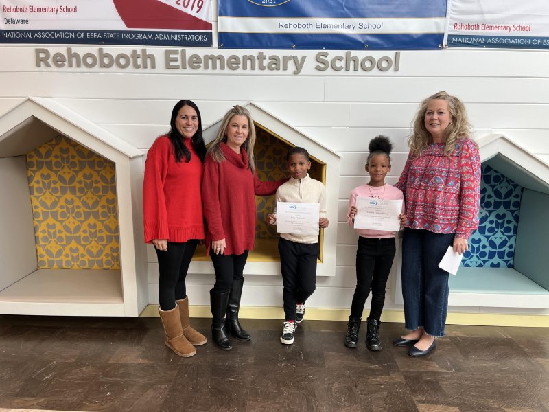 Racial justice alliance recognizes Rehoboth Elementary students