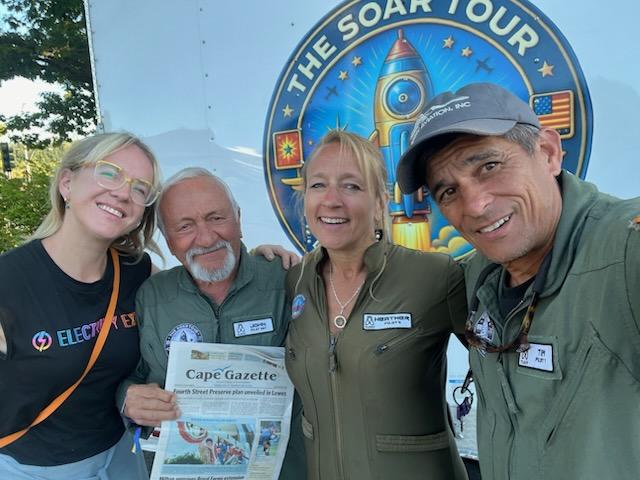 The Cape Gazette flies high at Electrify Expo in Seattle