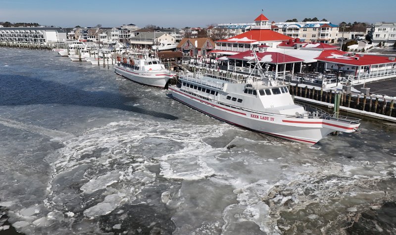 The Keen Lady IV is docked at Fisherman’s Wharf in Lewes.