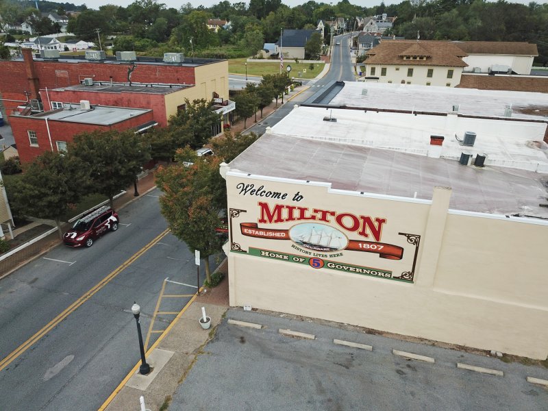 Milton Police Department is urging residents to move their cars off the streets once snow starts in order to allow room for snowplows to come through. NICK ROTH PHOTO