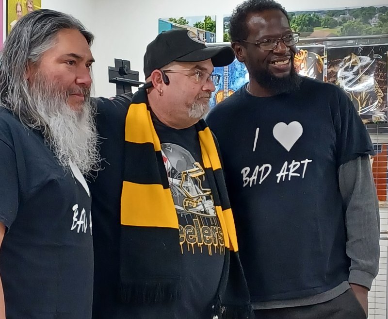 Artist inspires residents at Georgetown’s Pallet Village