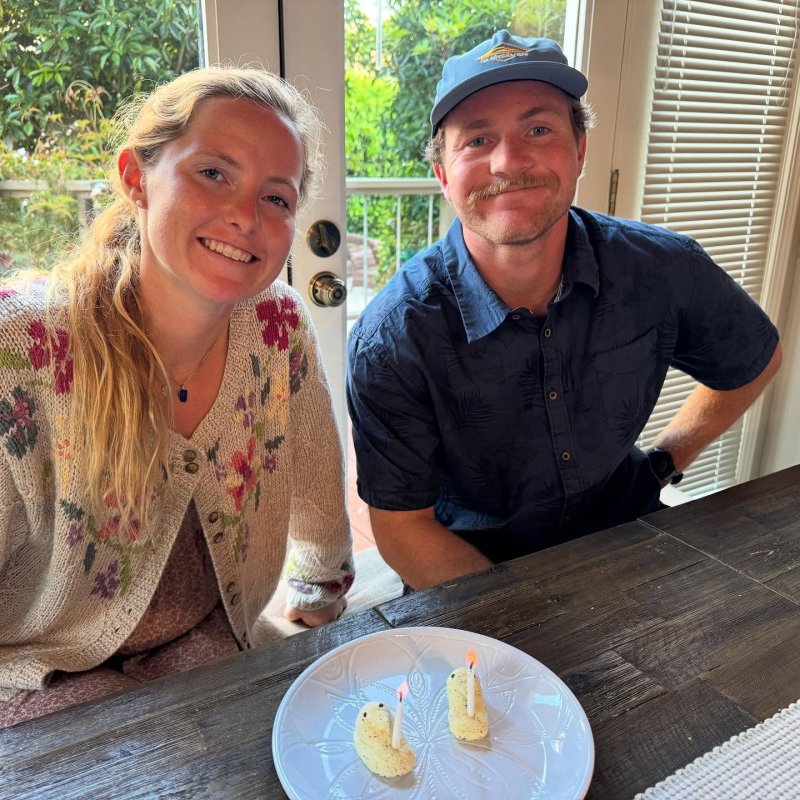 Twins Grace and Ricky Brokaw.