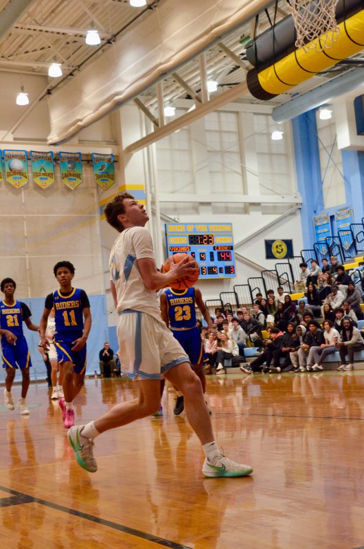 Cape senior Lawson Whaley scores his second basket of the game. AARON R. MUSHRUSH PHOTO