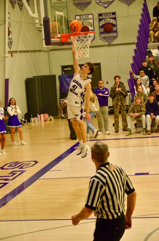 Royals sophomore Asher Woods might finish these off in a different manner over the next couple of years.