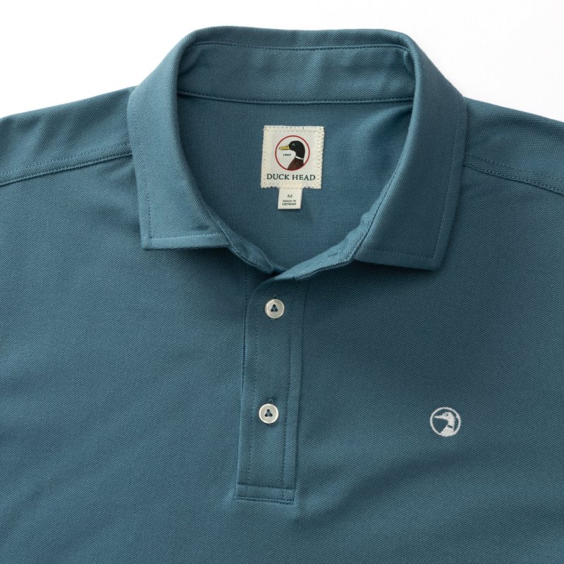 Duck Head’s polo shirts feature a small logo on the left chest, sending a little quieter signal about the person wearing them.