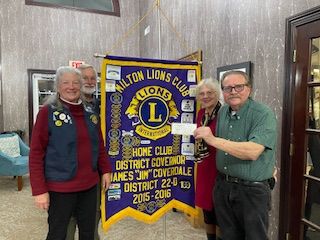 Milton Lions Club donations support community organizations