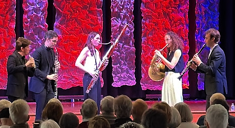 WindSync quintet lights up Coastal Concerts stage