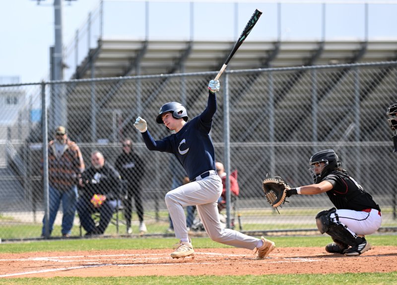 Senior Emmett Wheatley delivered multiple hits in the two preseason scrimmages.