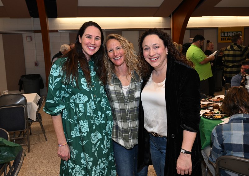 Enjoying the event are (l-r) Kristen Coveleski, Gretchen Wyshock and Megan Gardner.