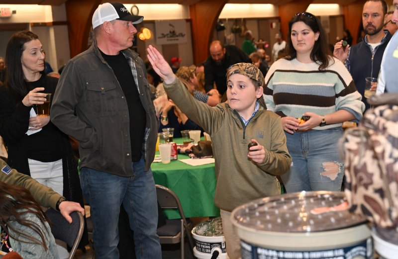 Greenwing member Liam Emmert plays Duck in the Bucket.