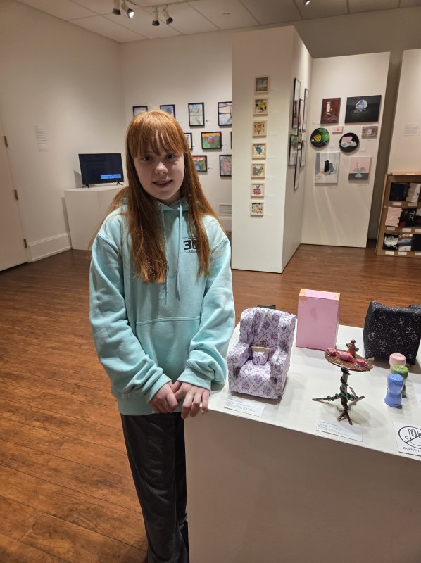 Mariner student artwork on display at Biggs Museum thru May 10