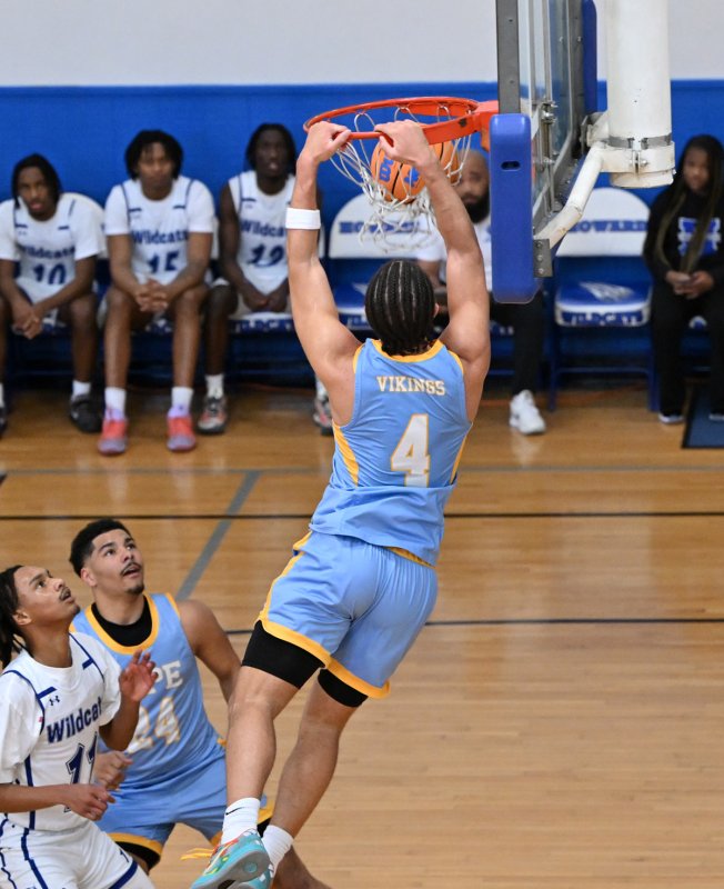 Jameson Tingle jams one home.