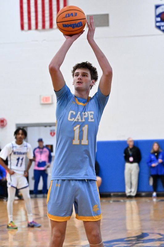 Braxton Figgs hits a foul shot.