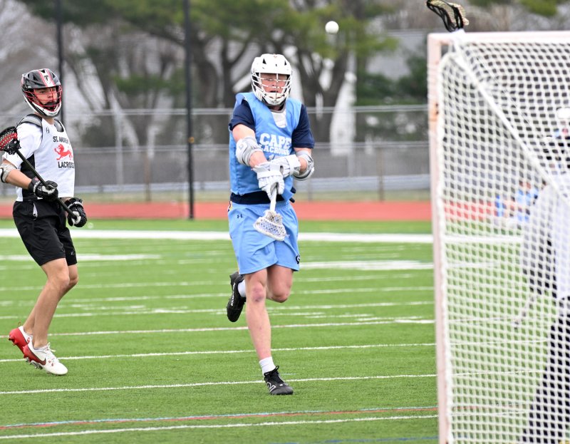 Senior Brenner Short cranks the rock.