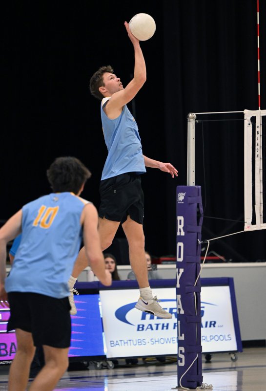 Cape senior Lawson Whaley hits a winner.