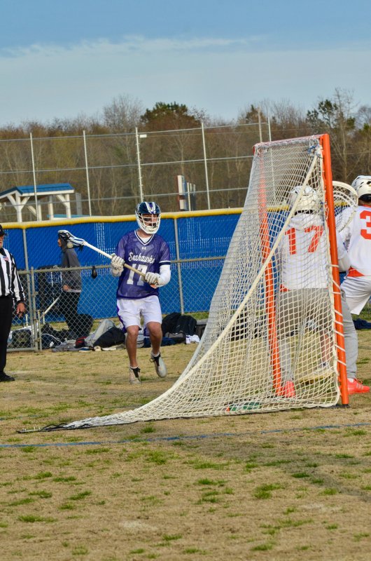 Sussex Academy senior Chase Ballinger operates at GLE.