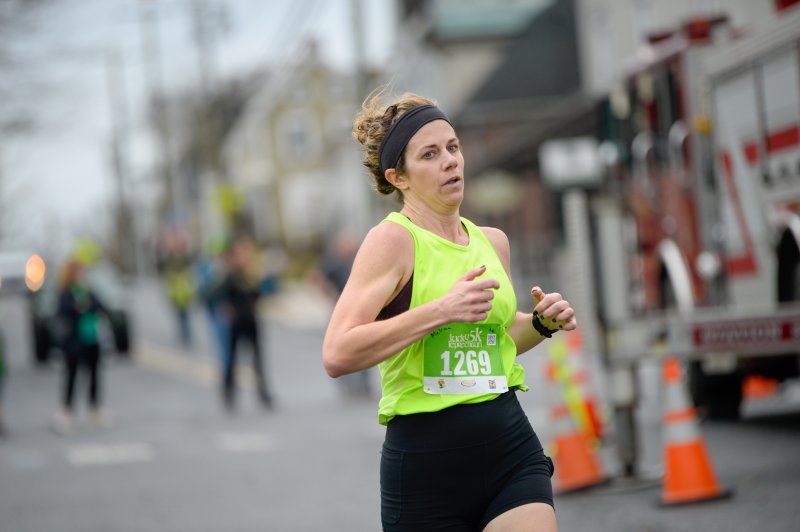 Masters runner Melissa Wiley of Ocean City, Md.