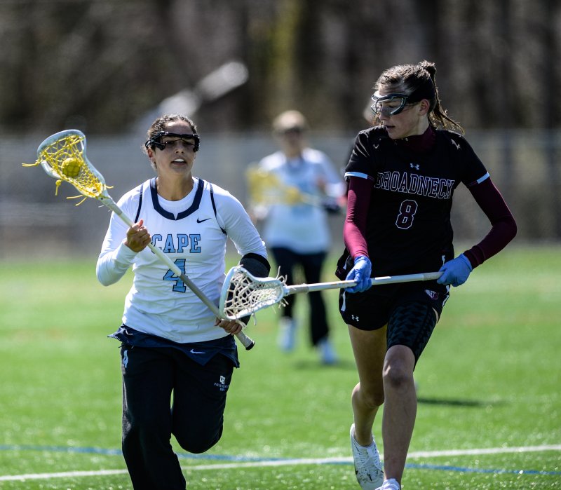 Avary Miller is guarded by Harper Frye.