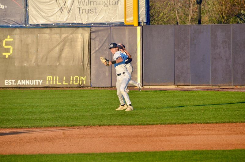 Sussex Academy junior Cole Bunting gets the ball in.