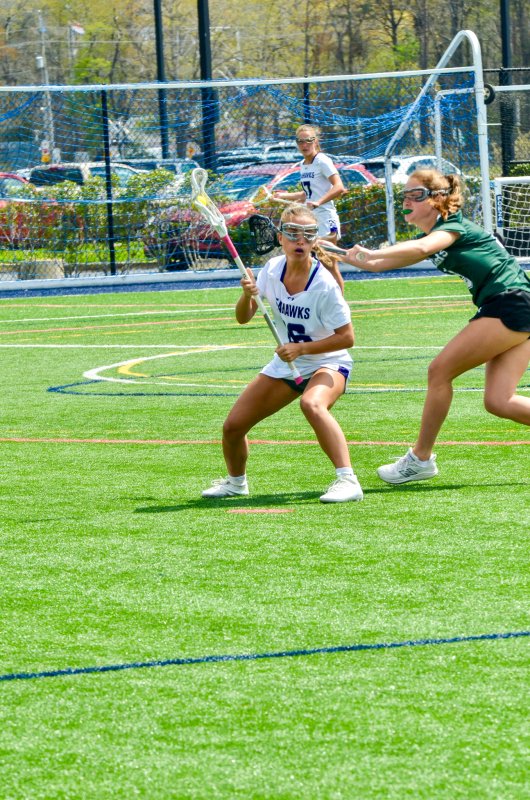 Seahawks sophomore Logan Stiles gets to work on offense.