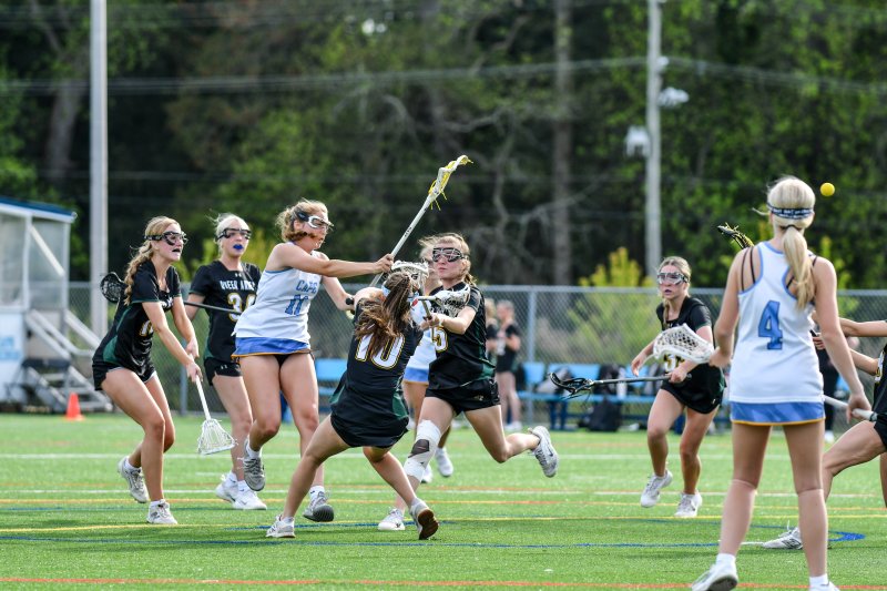 Blair Chubb rockets home a goal.