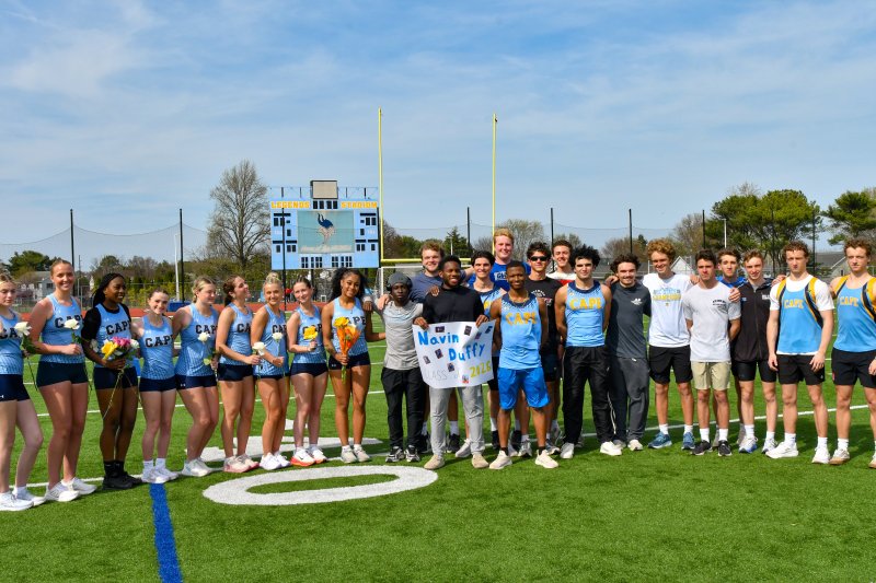 Senior Day for Cape track.