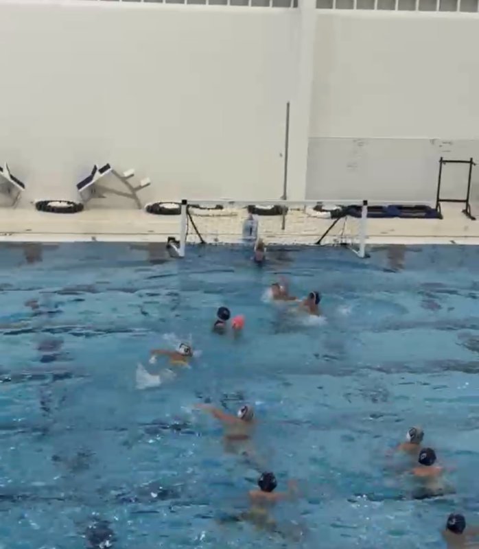 Ainsley Garrity prepares to take a shot on goal.