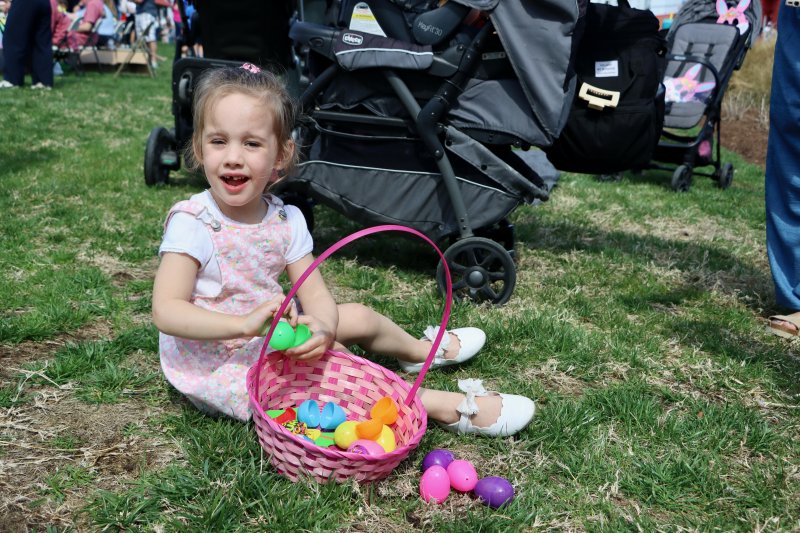 Lizzy Carrow got a lot of eggs in her basket this year.