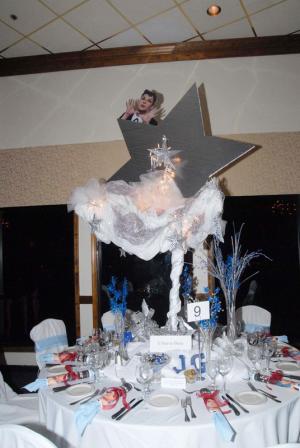 Shown is first place table decoration winner, “A Star is Born,” by Suzanne Landon of Jack Lingo Realtor. BY STEVEN BILLUPS