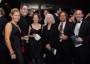 Gathered for a photo are (l-r) Dimitra and Alex Kotanides, Ellen Bahtiarian M.D., Fran Espisito, M.D., Paul Esposito, PhD, and Greg Bahtiarian D.O. M.D. BY STEVEN BILLUPS