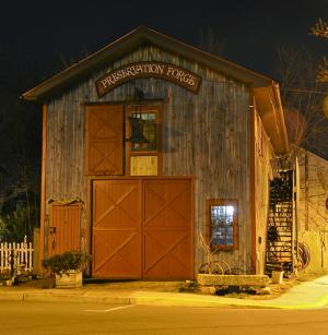 Preservation Forge and Museum in downtown Lewes has been a lifelong project of Hope and John Ellsworth. BY RON MACARTHUR