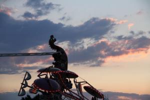 The Seadragon keeping vigil over Funland in high season. SOURCE SUBMITTED