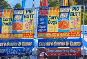 The food selection at the state fair is unique to say the least with everything from gator fries to fried Oreos. BY RON MACARTHUR