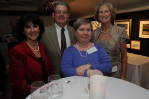 Volunteers ready to help are (l-r) Bev Eyclesheimer, Kevin Kelly, Ina Wyatt and Darlene Ravis. BY STEVEN BILLUPS