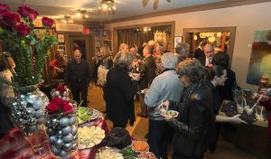 A Silent Night Out guests enjoyed hors d'oeuvres prepared by Hobo's Restaurant and musical entertainment. BY DENY HOWETH