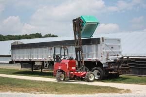 Chickens that die during the growing process can be collected in freezer units instead of composted, and then recycled into biofuels and other similar products. BY MADDY LAURIA