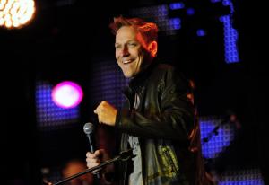 Rob DeBoer of the group Four80East entertains the crowd oct. 18 at the Final Jam. As a production team and as recording artists, DeBoer and and his partner Tony Grace have had global success. They’ve won every major music award in their native Canada. BY DAN COOK
