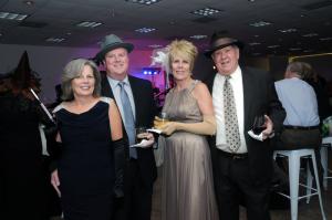 Hollywood characters from a bygone era are portrayed by (l-r) Sharon and Jim Peckham and Karen and Doc Irons. BY STEVEN BILLUPS