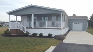 Large covered porch