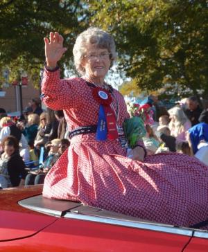 Rosalie Walls, who served as president of the Return Day Committee for 26 years, is the 2016 parade grand marshal. RON MACARTHUR PHOTO
