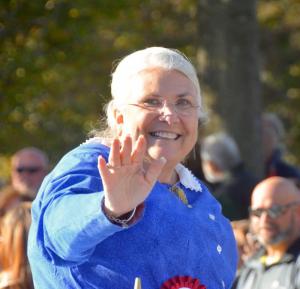 This is the first Return Day Debbie Jones has served as president of the committee. RON MACARTHUR PHOTO