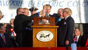 Sussex County party leaders gather to bury the hatchet to end the 2016 campaign. RON MACARTHUR PHOTO