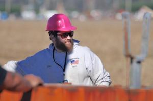 Jake Burton of team Young Glory III prepares for a shot on the second day of competition. The local air cannon team won the world championship in 2012. RON MACARTHUR PHOTO