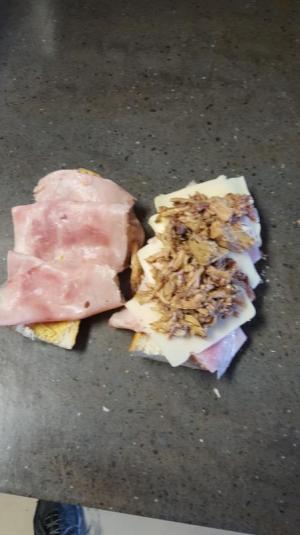 The making of a Dagwoods Cuban!